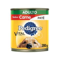 Ração Úmida para Cachorro Adulto Lata Pedigree - Carne 280g
