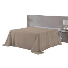 Lençol Sem Elástico Queen Size 100% Algodão Para se Cobrir - RT ENXOVA