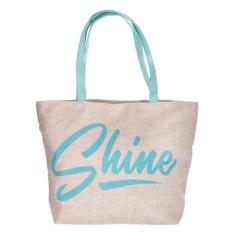 Bolsa Praia Feminina Grande P/ Compras Sacola Passeio - PGB, Azul