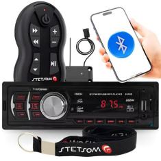 Aparelho de Som Automotivo Sem Toca Cd Mp3 Player Bluetooth Radio Usb 