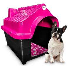 Casa Cachorro Número 4 Grande Plástico Casinha Com Colchão Para Cães -