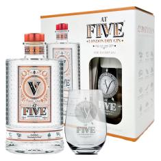 Gin At Five 750ml + Copo Personalizado