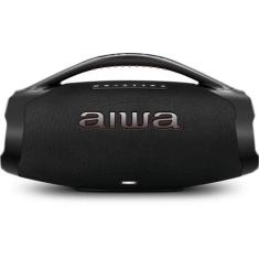 Caixa De Som Boombox Plus Aiwa BBS-01-B 200W Bluetooth 30h IP66 USB Pr