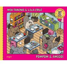 Livro - Pompom & Amigos (Livro de colorir)