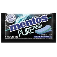 Chiclete Mentos Pure Fresh 3 Strong Mint 8,5g