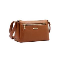 Bolsa Feminina Tiracolo Transversal Lado Chenson Original-Feminino