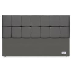 Cabeceira Piave Veluto Cinza Sup King (12x195x125) - Ortobom