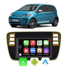 Kit Multimidia Android Volkswagen Up 2014-2017 7 Pol Carplay Wifi Waze