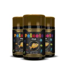 3X Peixote Omega 3 Infantil Mastigavel 60Caps Hf Suplementos
