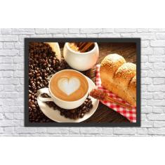 Quadro Decorativo Padarias Bolo Pães Café Gourmet Cafeterias Decoraçõe