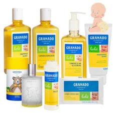 Kit Granado Bebê Hora Do Banho 7 Peças Com Sabonete Liquido