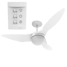 VENTILADOR DE TETO ALISEU TERRAL BRANCO COM CONTROLE DE PAREDE 220V
