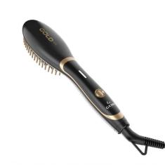 Escova Alisadora Gama Gold Ion Mini Preto Bivolt