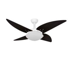 Ventilador Teto Potente Sala Quarto 4 Pás Tabaco Ventax 220V