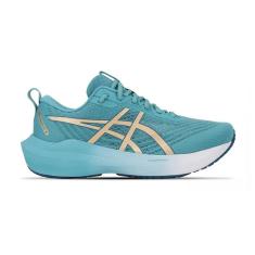 Tênis ASICS GEL-Nagoya 8 Feminino Azul/Dourado-Feminino