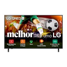 Smart TV 4K 65" LG QNED 65QNED82 Processador α7 AI Ger8 Ultra Slim Design Dolby Atmos Alexa Integrado WebOS 25