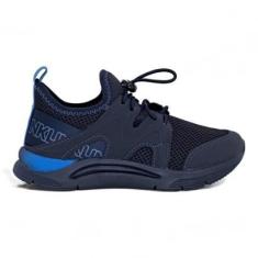 TENIS ESCOLAR INFANTIL KLIN NEW SPORT MARINHO 480020000-Masculino