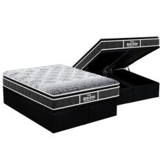 Cama Box Baú King: Colchão Ortopédico Probel D28 / EP Guarda Costas Pr