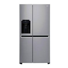 Geladeira/Refrigerador Smart Side by Side ThinQ 601 Litros LG GC-L247SLUV Aco Escovado 127V
