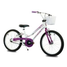 Bicicleta Infantil Aro 20 Feminino Lilás Nathor