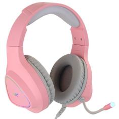 Fone Headset Gamer Chroma Usb 7.1 Rgb Rosa - Gh804