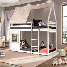 Beliche Montessoriano Cabana Noopy Casatema Branco/Cera Bege