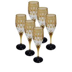 CJ DE TACAS DE CHAMPAGNE 6 PCS