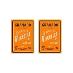 Sabonete Granado 90G Glicerina Amendoa-Kit C/2Un