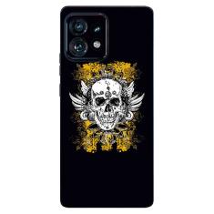 Capa Adesivo Skin374 Verso Para Motorola Edge Plus (2023)