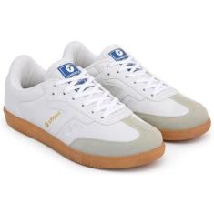 Tênis Feminino Casual Masculino Classic Retrô Street White Confort Sapatênis Vintage T-Samba 05-Unissex