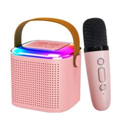 Caixa Som Infantil Bluetooth Portátil Karaokê e Microfone - XTRAD, Ros