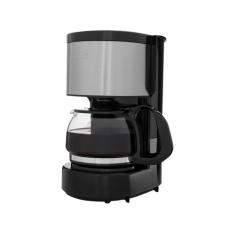 Cafeteira Elétrica Arno Perfectta 12 Cafés - Preta, Preto/Inox, 110V