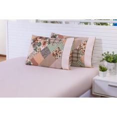 Jogo De Lençol Solteiro  2 Peças 150 Fios - MIGUEL ENXOVAIS