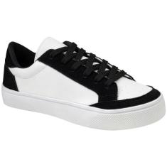 Tênis Casual Feminino Retrocore Clássico Dia a Dia Flatform Moda Confo