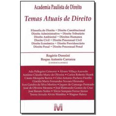Livro - Temas atuais de direito - 1 ed./2008