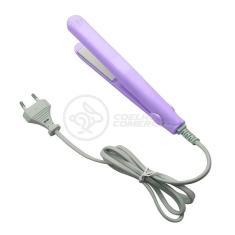 Mini Chapinha Prancha Portátil 17Cm Bivolt Profissional Roxo