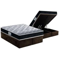 Cama Box Baú Queen: Colchão Anatômico Probel D33/EP Firmepedic ProDorm