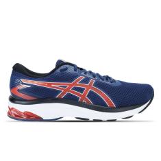 Tênis ASICS GEL-Sparta 2 - Masculino - Azul com Branco e Vermelho-Masculino