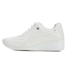 Tênis Kolosh Feminino Anabela Ultraconforto Original C1811, 36, Branco