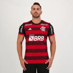 Camisa Adidas Flamengo I 2022 Com Patrocínio