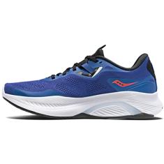 Saucony Tênis de corrida masculino Guide 15, Safira/Preto, 40