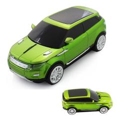 Mouse sem fio, mouse de computador com design de carro esportivo legal, mouse USB de 2,4 GHz, mouse óptico de 1600 DPI, mouse portátil para jogos com receptor USB para viagens, escritório, casa,