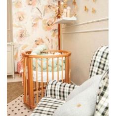 BERÇO CRESCER MULTIFUNCIONAL de MADEIRA JEQUITIBÁ + COLCHÃO - Sleeper