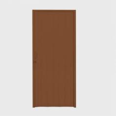 Porta Sanfonada pvc Polifort 210cmx70cm Mogno