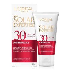 Protetor Solar Facial Creme Antirrugas FPS 30 L'Oreal Solar Expertise 