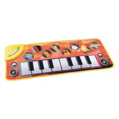 Teclado Musical Com Luz E 8 Notas Musicais Kids Infantil