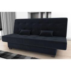 Sofá Cama Reclinável 3 Lugares Laila Matrix Cinza