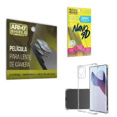 Película De Câmera E Tela Edge 30 Fusion + Capinha Antishock