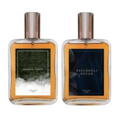 Kit Perfume - Patchouli Forest + Patchouli Ocean 100Ml - Essência Do B