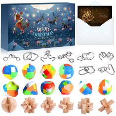 Calendário do Advento EME KIFISHER 2024 com quebra-cabeças